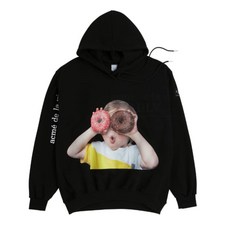 아크메드라비 아크메드라비ADLV BABY 페이스 HOODIE BLACK DONUT1R도너츠1R