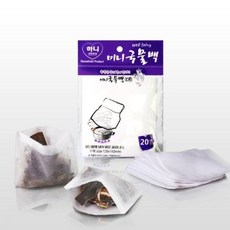 (20매 X 5개) 하니 미니 국물백 대 12cm X 14cm 국물우리기 멸치, 본상품선택, 대(L), 5개