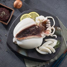 국내산 갑오징어 200g 이상 / 전남여수 / 손질 후 급속 동결, 1개, 국내산 갑오징어 350g~400g