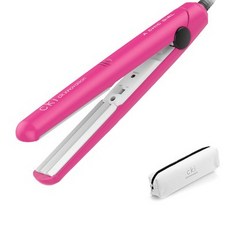 CKI 휴대용 나이아가라 볼륨 미니 고데기 CKI-0700W + 파우치, 혼합색상