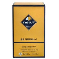 KAMUT 골드 카무트 효소 30포 소화 곡물발효 카뮤트, 90g, 6개