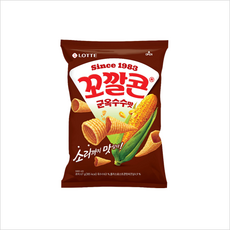 꼬깔콘 롯데제과 군옥수수맛, 67g, 8개