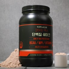 아이솔레이트 단백질 쉐이크 프로틴 보충제 초코맛 1Kg, 3개, 1000g