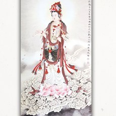 유희족자 관음그림 불화 관음도 33관음 불교그림