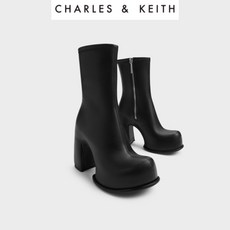 CHARLES&KEEITH 찰스앤키스 Pixie Platform Ankle Boots 플랫폼 앵클부츠