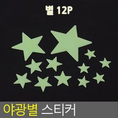우주야광스티커