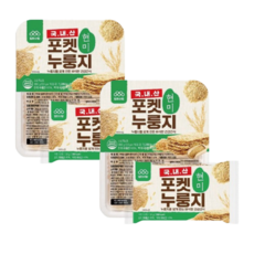 국산 포켓 누룽지 현미, 2개, 330g