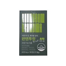 식후 투 컷 체지방 관리 판텐투컷 420mg x 90정 1개월분 녹차추출물, 1개, 90개