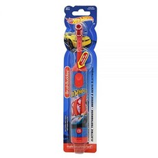 Brush Buddies Hot Wheels 전동 칫솔 아동용 전동 칫솔 배터리 칫솔 유아 전동 칫솔 만 4-7세 아동용