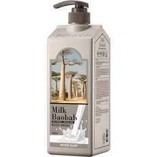 밀크바오밥 바디워시 화이트솝향, 1L, 1개 1000ml, 1개