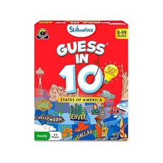 Skillmatics Guess in 10 States of America Educational Travel Toys for Boys Girls and Kids Who Lo, 1.⁠ ⁠50 States of America, one option, 1개