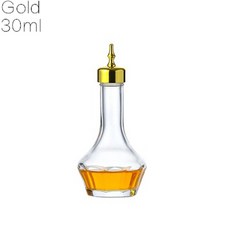 뱀술 인삼주 노봉방주 100ml 유리 스프레이 비터 스포이드 병 칵테일 바 도구, [06] Gold 30ml