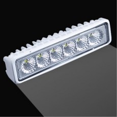 차량용 써치라이트 led 슬림 18W 작업등 랜턴 지게차, 1개