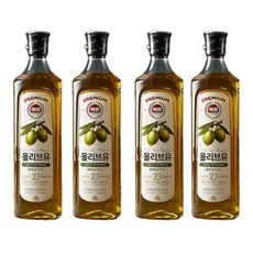 사조해표 올리브유 900mlx4개, 900ml