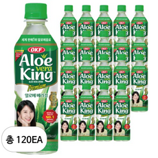 오케이에프 알로에베라킹 음료, 500ml, 120개