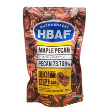 HBAF 바프 메이플 피칸 400g, 1개