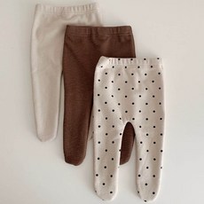 베이비 레깅스 겨울 베이직 심플 무지 기본 아기 유아 여아 남아 기모유발레깅스