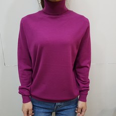 디바스타 여성용 촉감왕 소프트 울 폴라 니트
