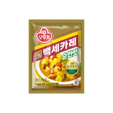 오뚜기 백세카레 순한맛, 1kg, 2개