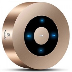 [여행 EVA 케이스 - 진화 판] XLEADER SoundAngel 5W 고음질 Bluetooth 스피커 LED 터치 조작 / 15 시간 연속