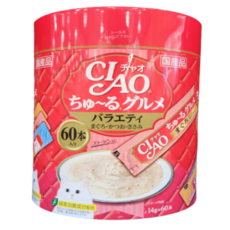 이나바 고양이 챠오츄르 구루메 간식 60P