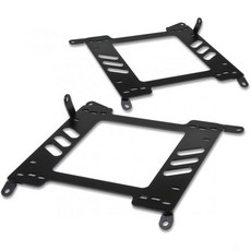 DNA MOTORING BK038 스바루 BRZ 1316 호환 레이싱 버킷 시트 마운트 브래킷 한 쌍 사이온 FRS 블랙과, 00-06 MAXIMA