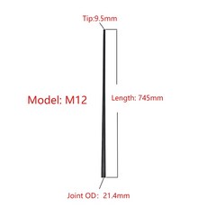 카본상대 당구큐 당구 상대 당구큐팁, 92.20+5-16x14 Joint