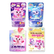 캐치티니핑 젤리 4종, 1세트, 192g, 별가루젤리+사워젤리+4d젤리+바나나우유 비타젤리