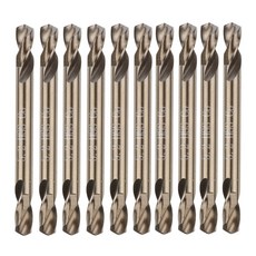 FWT 10 PCS 5.2mm 고속 강철 더블 엔드 드릴 비트 / HSS 트위스트 드릴 비트 예리하고 사용하기 쉬운