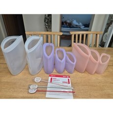 실리팟 프리미엄 실리콘 지퍼백 4p 세트 밀폐용기 냉장고정리 용기, 네츄럴, 네츄럴