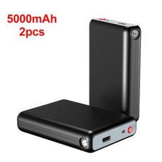 보조배터리 DC 출력 미니 충전기 외장 배터리 팩 난방 장갑 양말 신발 속옷 6000mAh 5V 2A 6000mAh 2 개, 2개