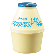 빙그레 바나나맛우유 라이트 240ml X 16개, 1280개