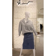 [갤러리아] 지컷[21S/S][기획]백슬릿 블라우스[77251160002]
