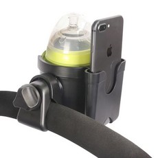 2in1 멀티 유모차 컵홀더 집게 고정형 유모차컵 GWM, 없음
