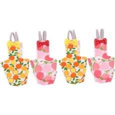 POPETPOP 4 Pcs Parrot Bird Clothes Pet Bird Clothing Cockatiel Flight Suit Parrot Cosplay Clothes Pi, As Shownx2pcs, 13X7X7cmx2pcs, 4개