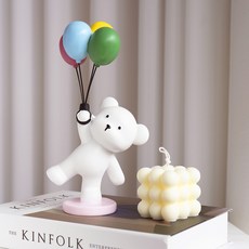 골드트레이북극곰조각상인테리어소품럭셔리수입빈티지잡화도자기현관