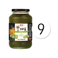 꽃샘 꿀 매실차 골드, 1kg, 1개입, 9개