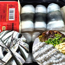 통영 어획 자연산 학꽁치회 필렛 350g 제철 구이 손질 꽁치 회 횟감, 1개, 자연산 학꽁치회 필렛 (원물 500g) 350g 내외