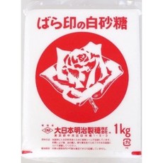 rose seal 일본직구 장미 마크 백설탕 다이니혼 메이지 설탕 주식회사 2박스 (1박스 1kgx5봉지x2개), 10개, 1kg