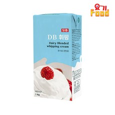 요기푸드 선인 컴파운드 생크림 DB휘핑 1kg, 1개