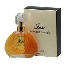 FIRST by Van Cleef & Arpels Perfume Women 3.3/3.4 oz EDT 뉴 in Box, 단일상품