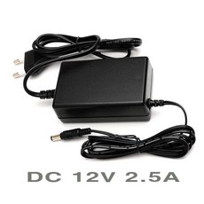 피크 가성비 최저가 국산 DC 12V 2.5A 아답터 CCTV어댑터 외경5.0 내경2.1쇼핑 이커머스 할인 쿠폰 이벤트, 상세페이지 참조