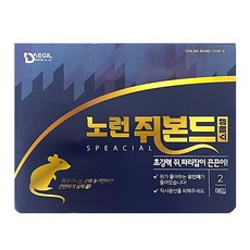 대길산업 노런 쥐본드 스페셜 2개입 쥐끈끈이 쥐덫 쥐약, 2개