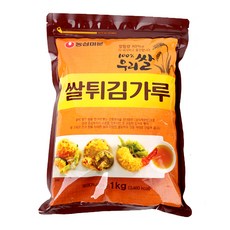 [메가마트]농심미분 100% 우리쌀 쌀튀김가루 1kg, 단품