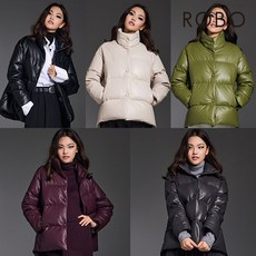 [론칭가499 000원]로보 20Winter 이태리원피 레더구스다운