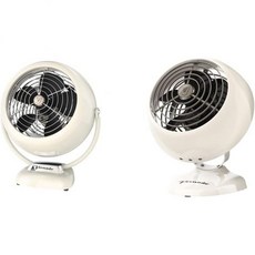 Vornado VFAN 빈티지 에어 서큘레이터 팬 Green Jr. 그린, Vintage White, Fan + Mini Classic Fan