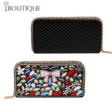 J Boutique 리본 보석클러치
