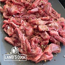 램스쿡 꽃갈비살 뉴질랜드 양갈비 양고기 400g 램스파이크, 1개
