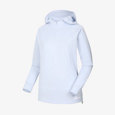 프로스펙스 @@ 대한민국 국가대표 스포츠 @ 23SS @ 간절기 @ 부드러운 촉감 & 뛰어난 신축성 @ 가벼운 힙 커버 반집업 후드 티셔츠 S111