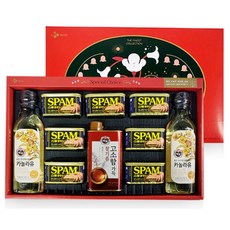 스팸 참기름 식용유 3종 자취생 직원 설 명절 선물세트(4세트) 댁 추천 햄